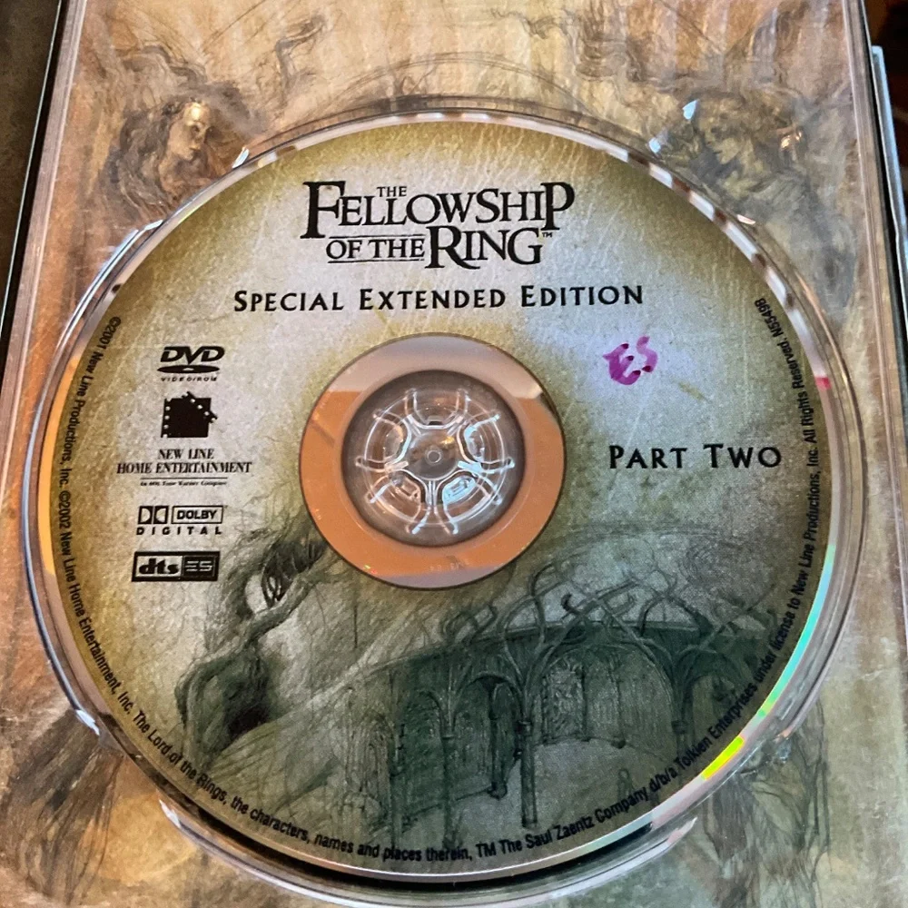 DVD - The Fellowship of the Ring By J.R.R.Tolkien. V17